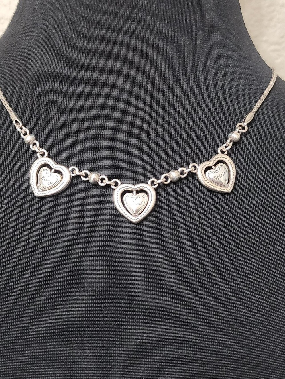 Brighton Two-Tone Heart Necklace - Mind Body Spirit